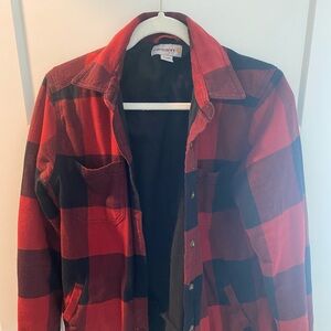 Carhartt fleece lined jacket